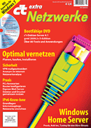 Cover of c't extra Netzwerke special (Copyright Heise)