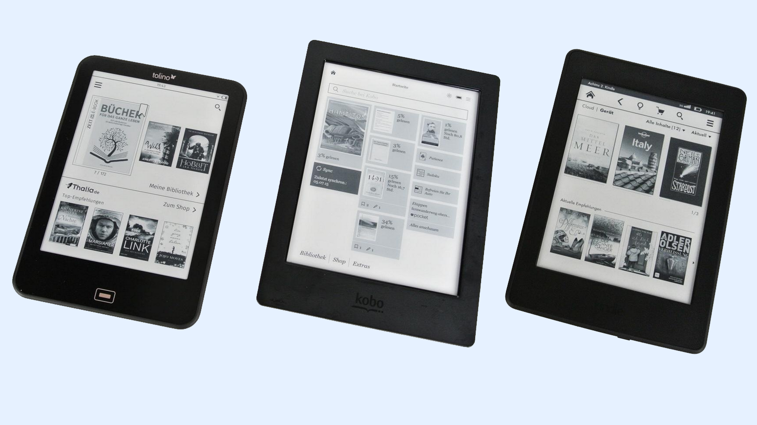 Kindle, Kobo, Tolino: Kaufberatung E-Book-Reader | c't Magazin
