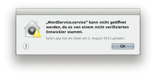 Mac Os X Verhindert Wordservice C T Magazin