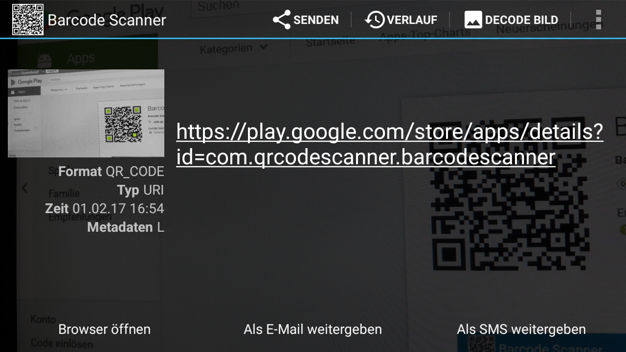 Barcode Scanner Lite | heise Download