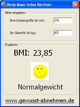 BMI Rechner | heise Download