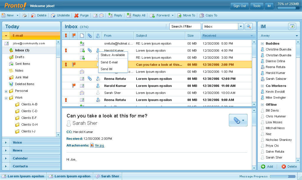 free communigate pro download for outlook 2010