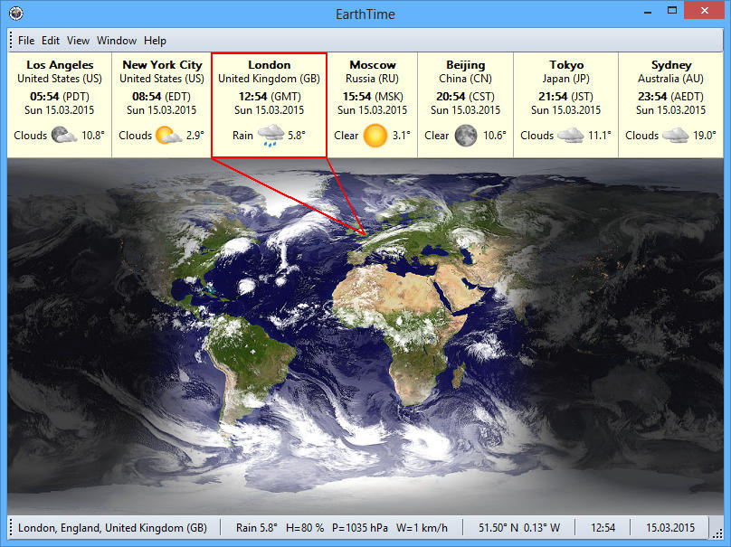 EarthTime 6.24.6 instal the new version for windows