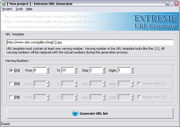 Extreme url generator by repack 2