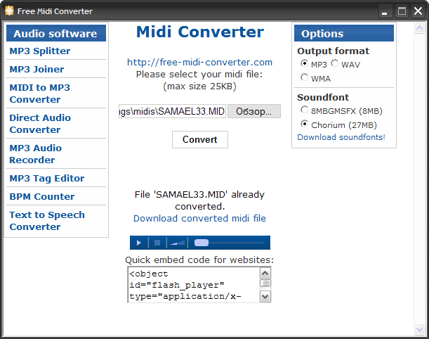muliple track mp3 to midi converter free
