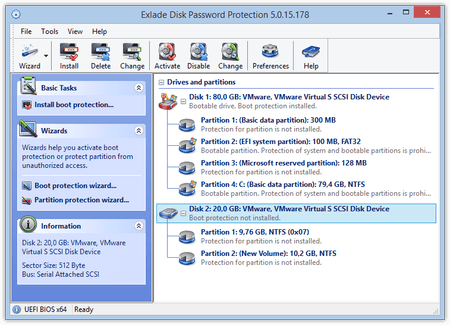disk password protection 5.4.3 license key