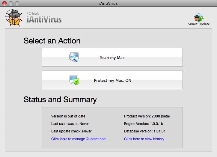 will iantivirus run on all files