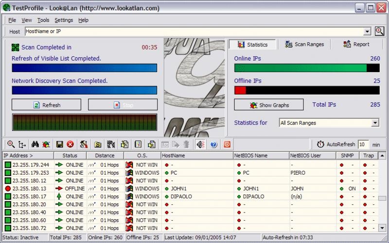 Look@LAN Network Monitor - Gratis-Download von heise.de