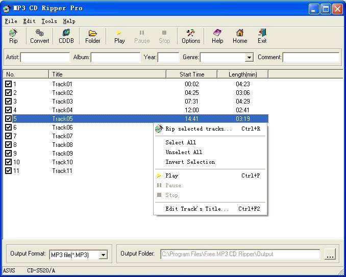 MP3 CD Ripper Pro | heise Download