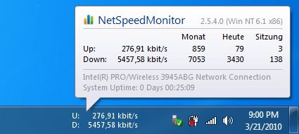 NetSpeedMonitor | heise Download