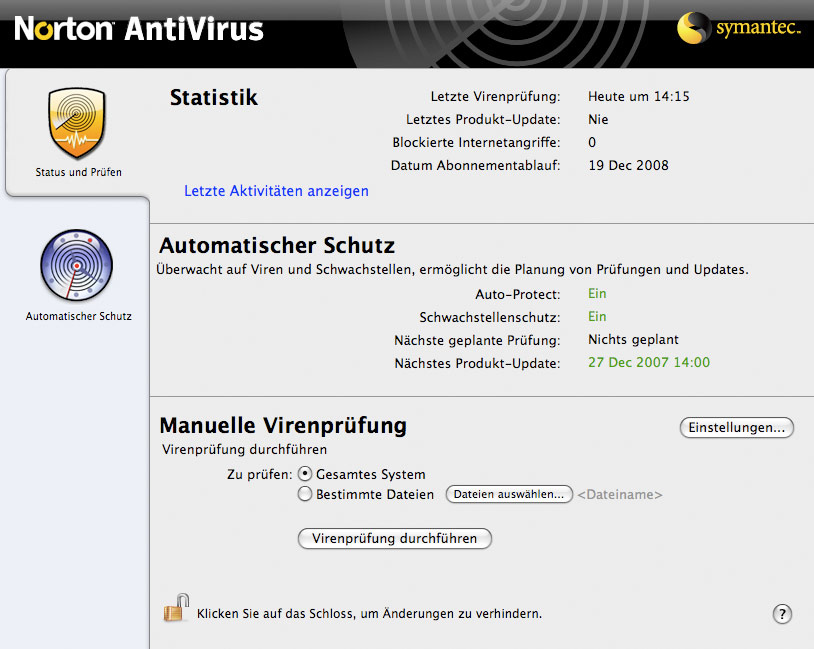 norton antivirus for mac