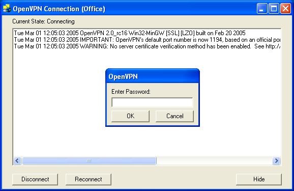 downloading OpenVPN Client 2.6.8.1001