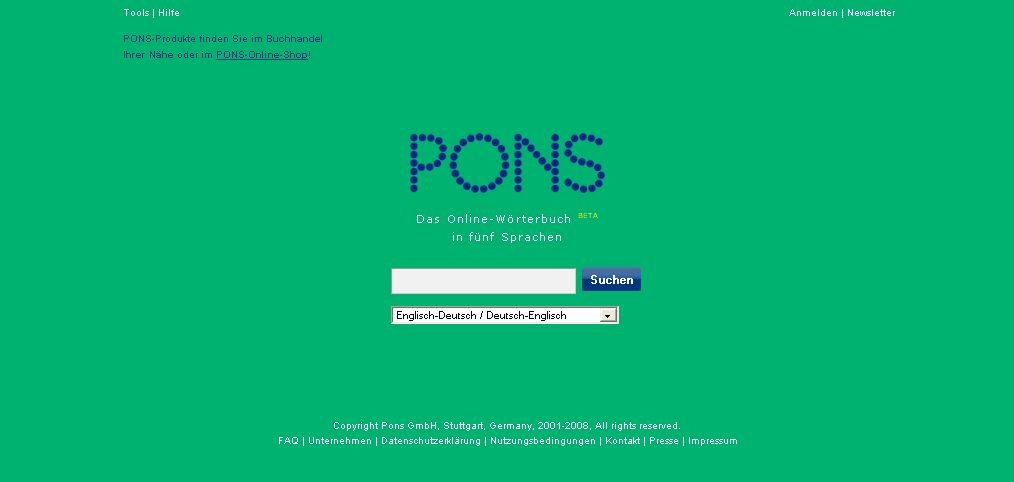 PONS - Online-Wörterbuch | heise Download