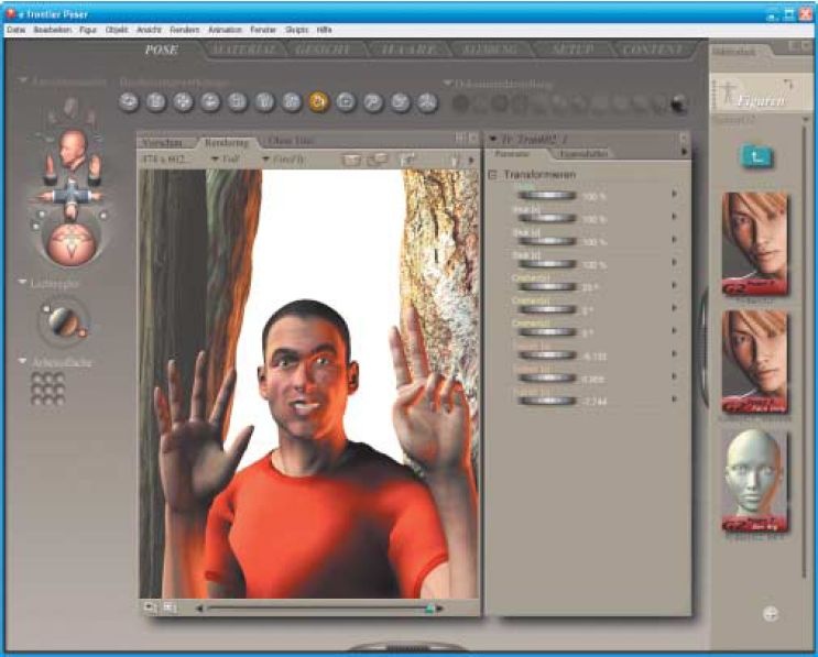 poser pro 2014 animation software