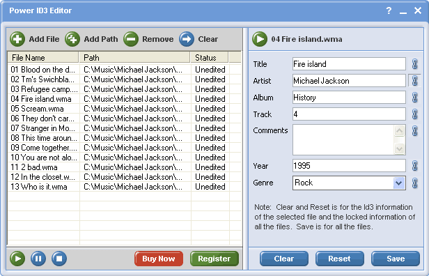 id3 editor windows 7
