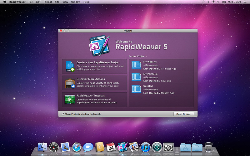 RapidWeaver 9 download the last version for ipod