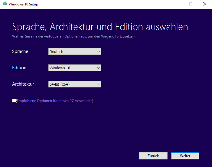 Windows Media Creation Tool Heise Download