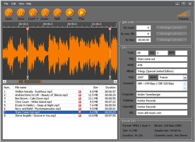 iovsoft mp3 cutter joiner 3.6.9