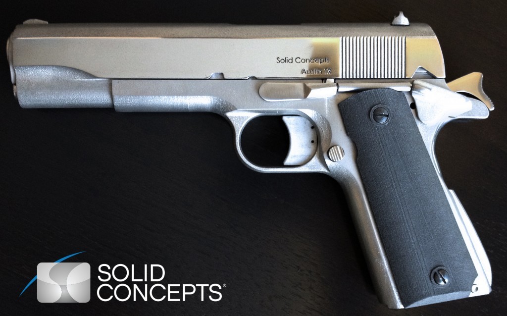 Metall-Pistole mit 3D-Drucker hergestellt | heise online