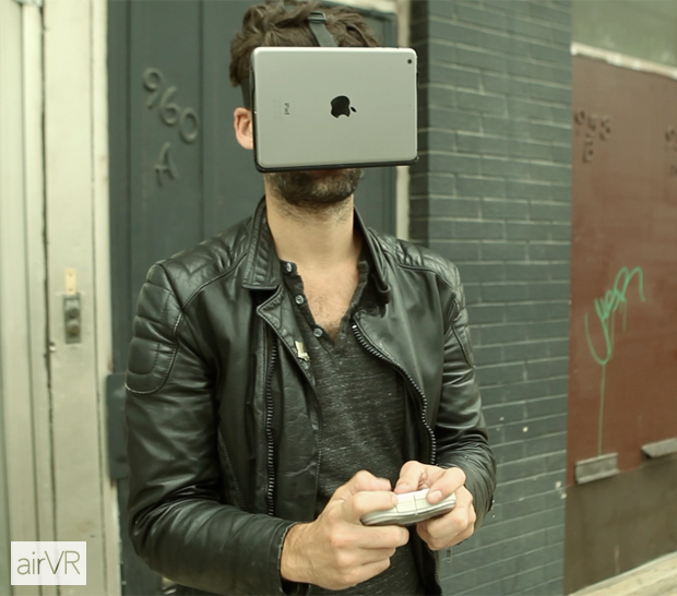 Virtual-Reality-Brille: iPad oder iPhone statt Oculus Rift | heise online