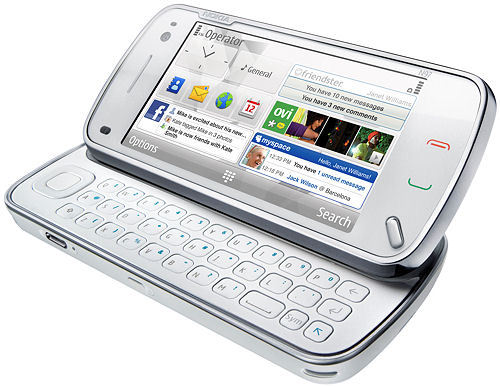 Nokia N97: Symbian-Smartphone mit Touchscreen und Qwertz-Tastatur | heise  online