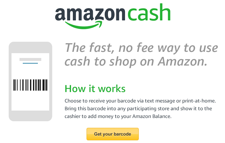 Amazon Cash: Amazon.com akzeptiert jetzt auch Bargeld | heise online