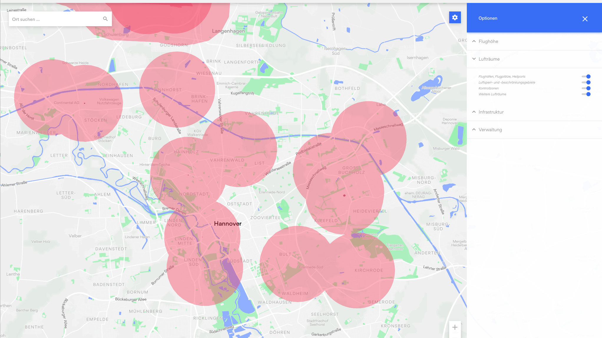 Interaktive Karte informiert Drohnenpiloten über neue Rechtslage | heise  online