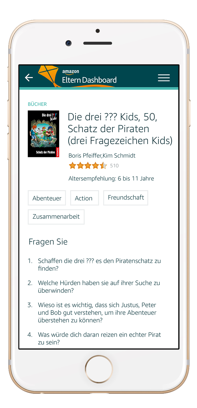 Amazon FreeTime: Genauere Kontrolle der Kinder und "Gesprächsideen" für  Eltern | heise online