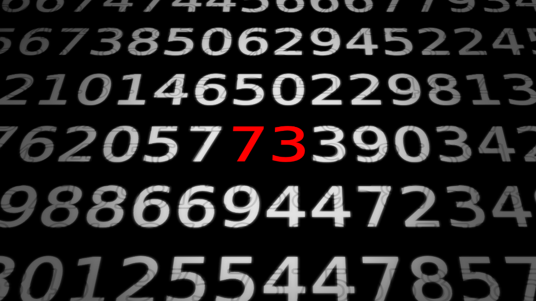 Zahlen, bitte! Ist 73 die beste Zahl? | heise online