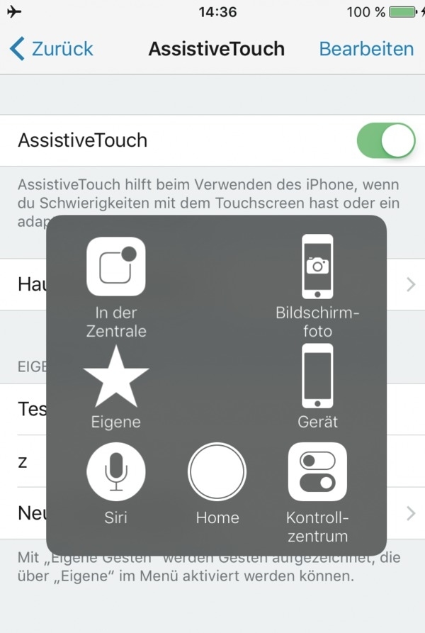 Einhändig Screenshots am iPhone machen – ohne Home-Button und Standby-Taste  | heise online