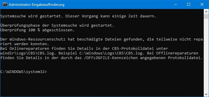 Probleme mit System File Checker in Windows 10 – mögliche Ursache gefunden  | heise online