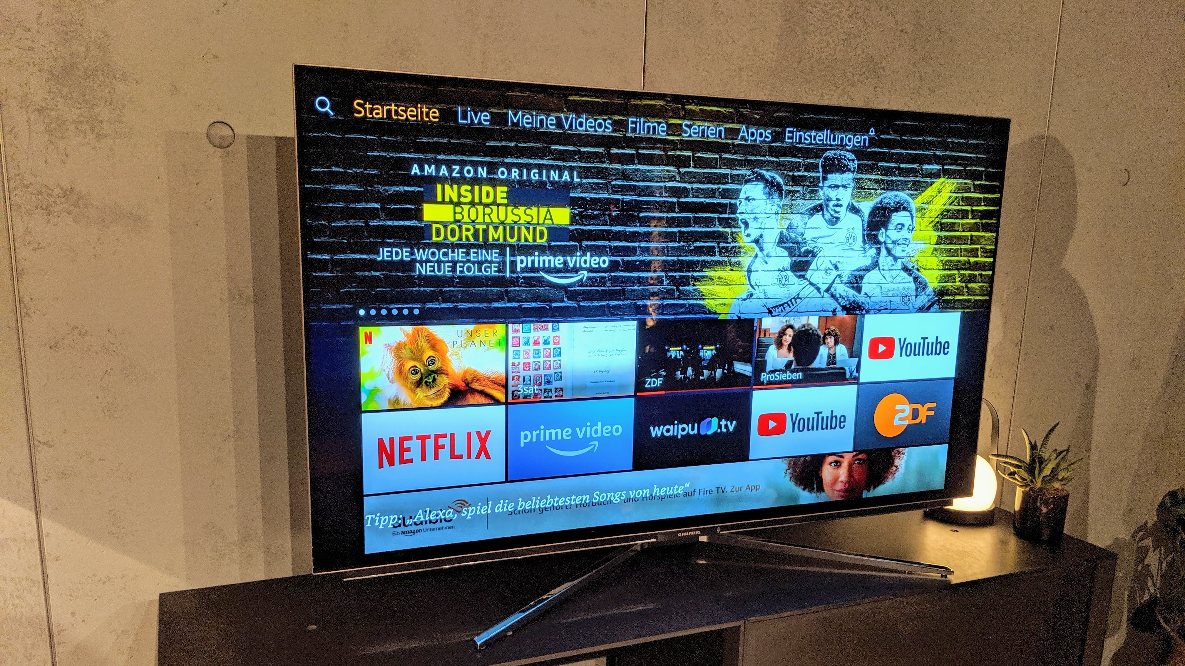 Grundig bringt OLED-Fernseher mit integriertem Fire TV nach Deutschland |  heise online