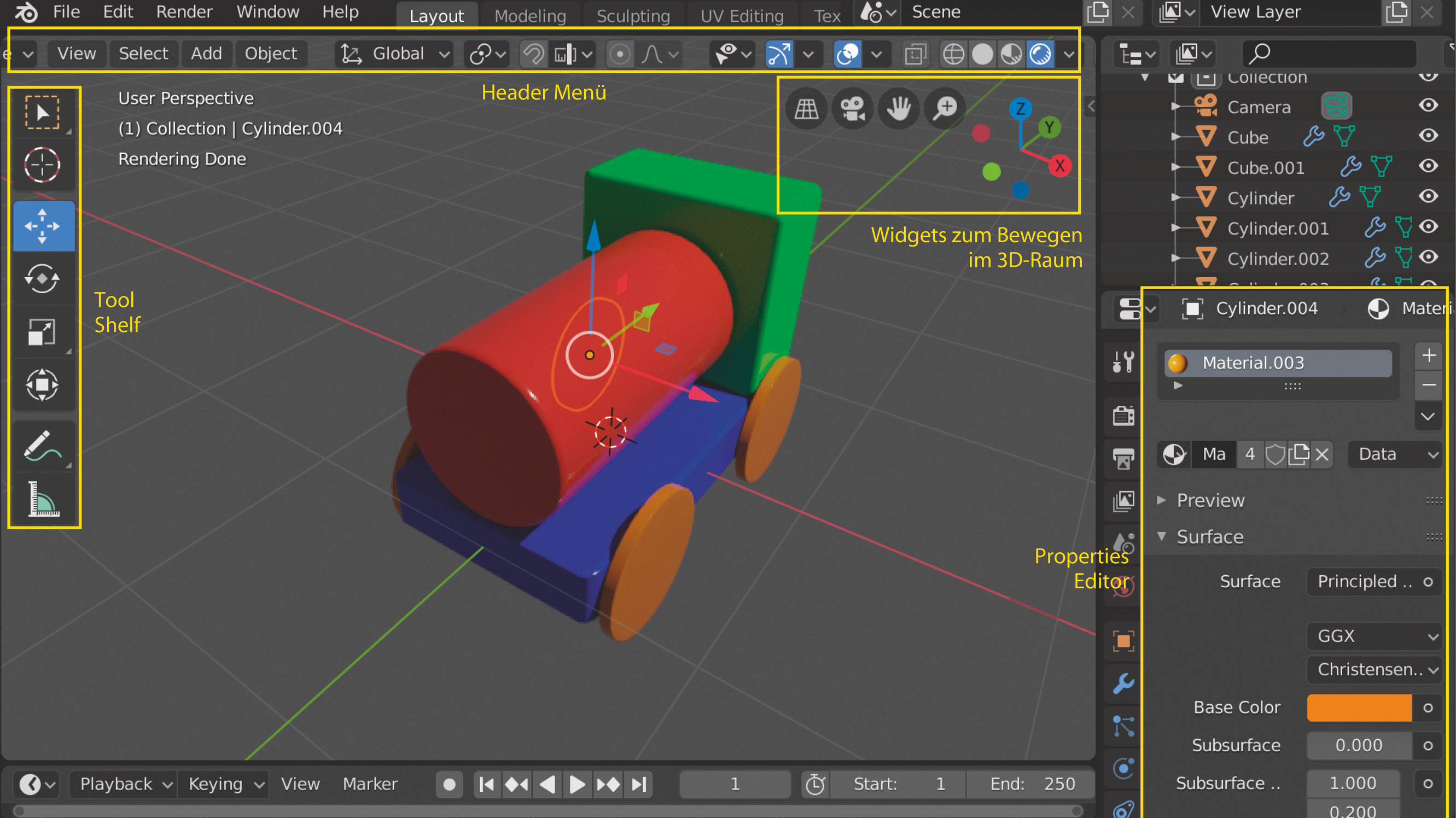 Blender-Workshop, Teil 1: Vom einfachen 3D-Objekt zum realistischen  Rendering | heise online