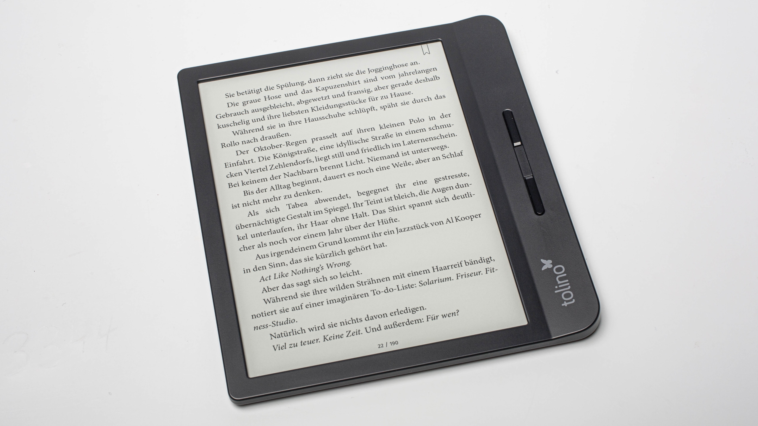 7-Zoll-Display und Blättertasten: E-Book-Reader Tolino Vision 5 im neuen  Format | heise online