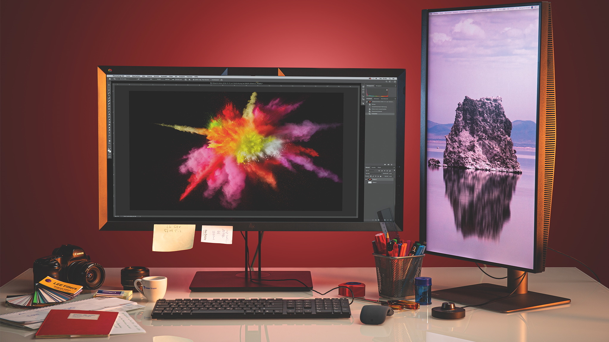 Fünf Profi-Displays mit USB-C-Anschluss für farbverbindliche  Bildbearbeitung | heise online