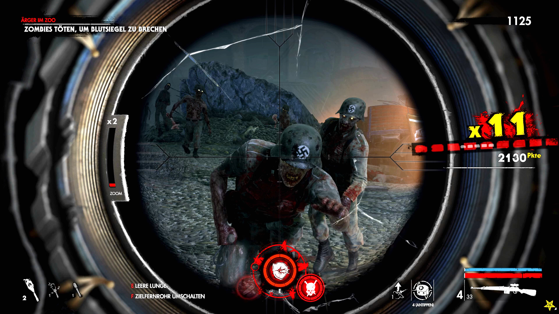 Zombie Army 4 angespielt: Splatter-Wahnsinn mit Hakenkreuzen | heise online