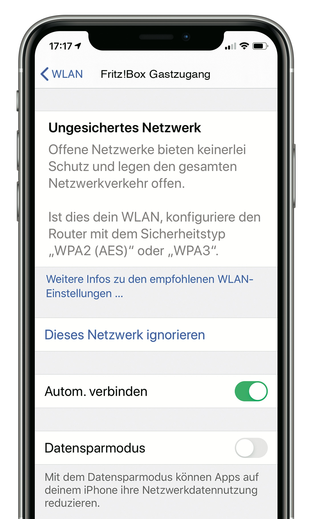 Tipp: WLANs auf iPhone und iPad ignorieren | heise online