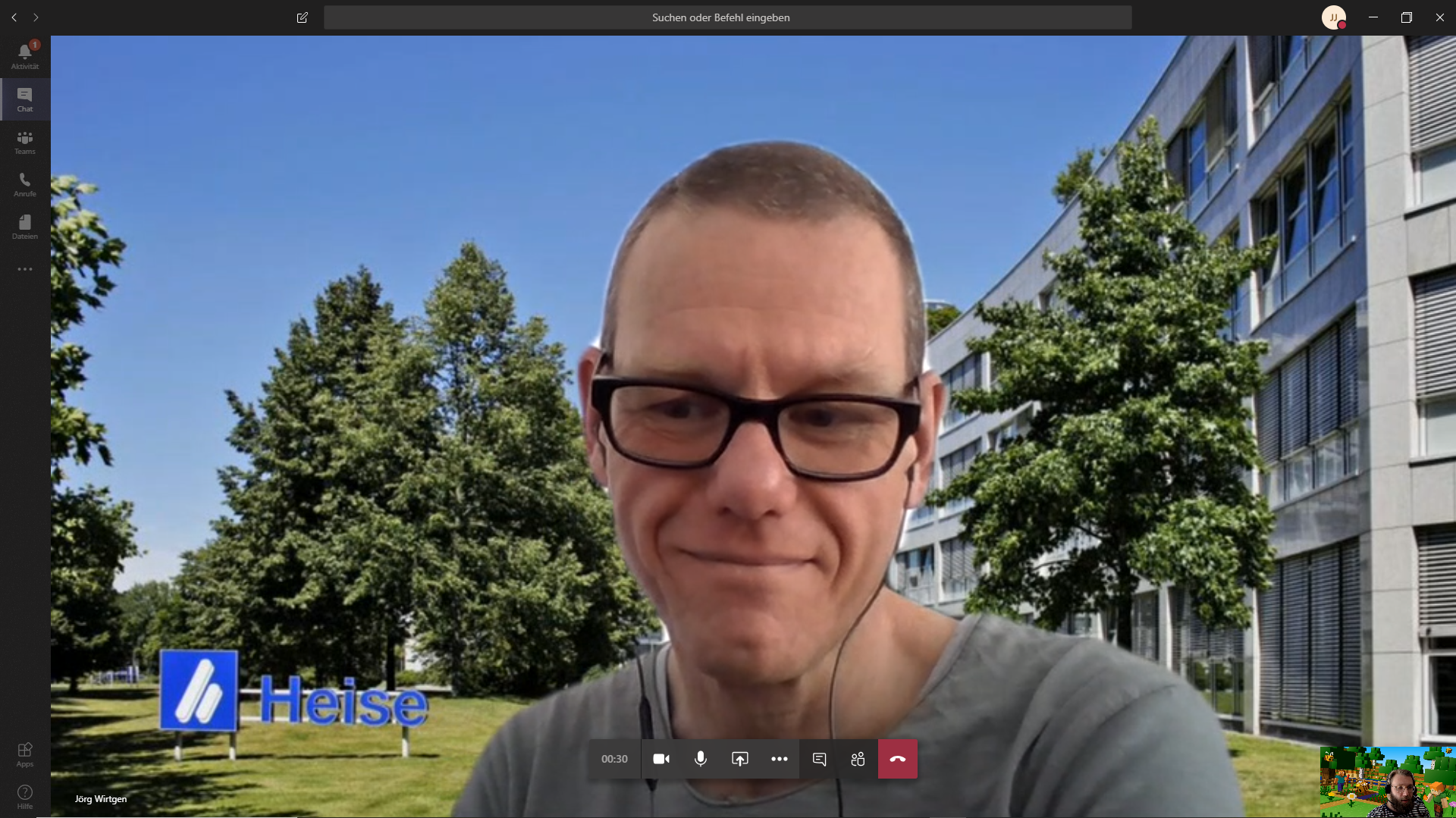 Microsoft Teams: Eigene Hintergründe beim Videochat | heise online