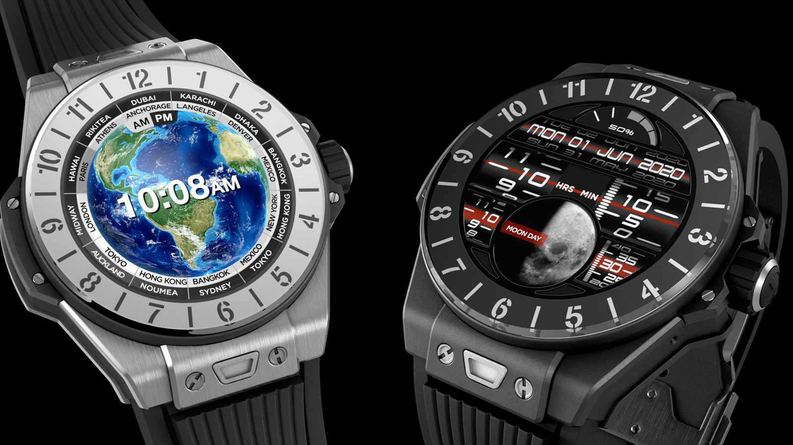 Hublot Big Bang E: Luxus-Smartwatch mit WearOS | heise online
