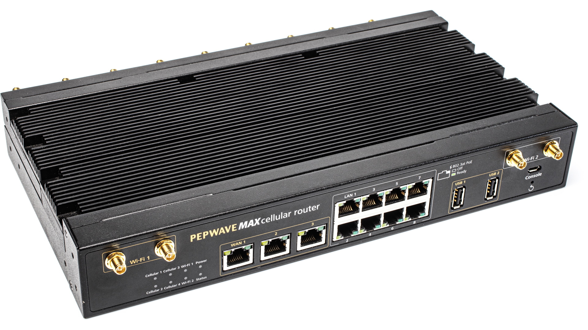 Multi-WAN-Router: Pepwave Max HD4 MBX LTEA im Test | heise online