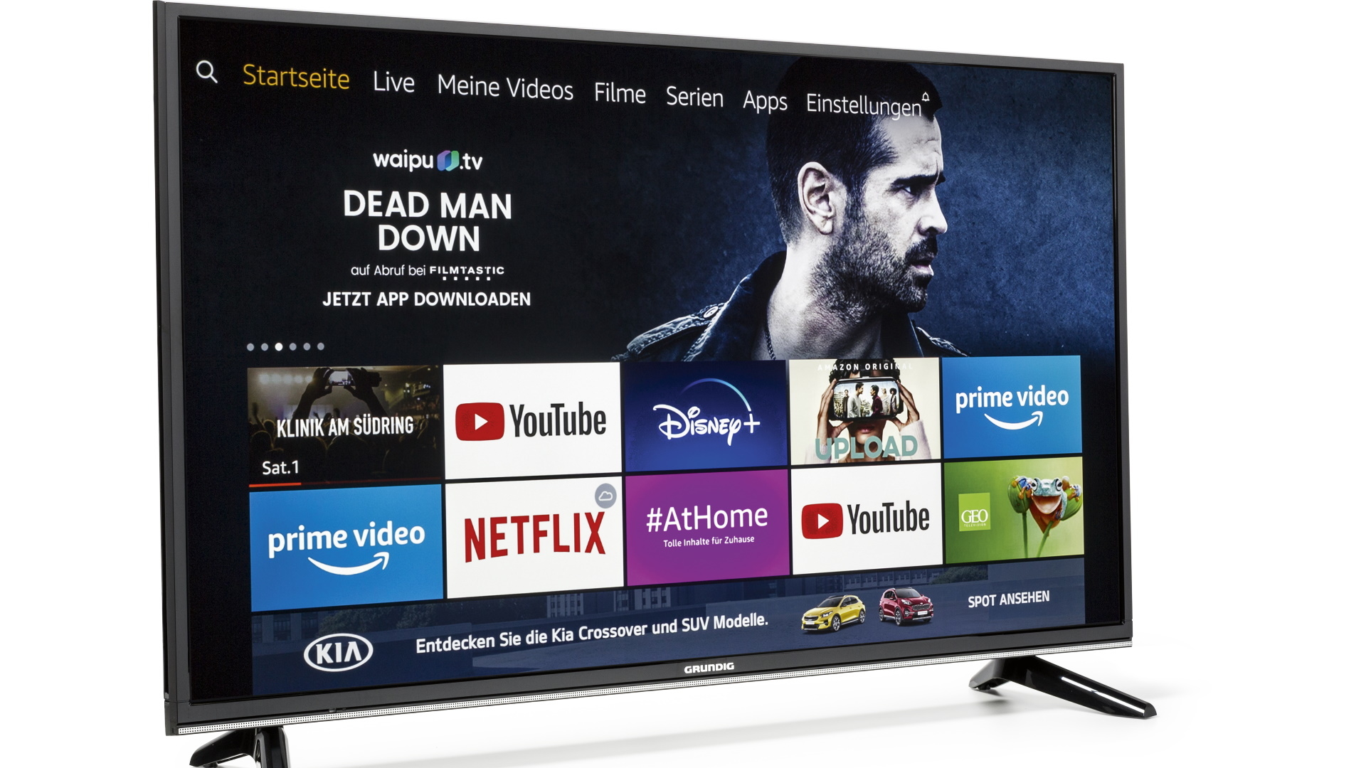 Smart TV mit Fire OS: Günstiger und kompakter 4K-Fernseher von Grundig |  heise online