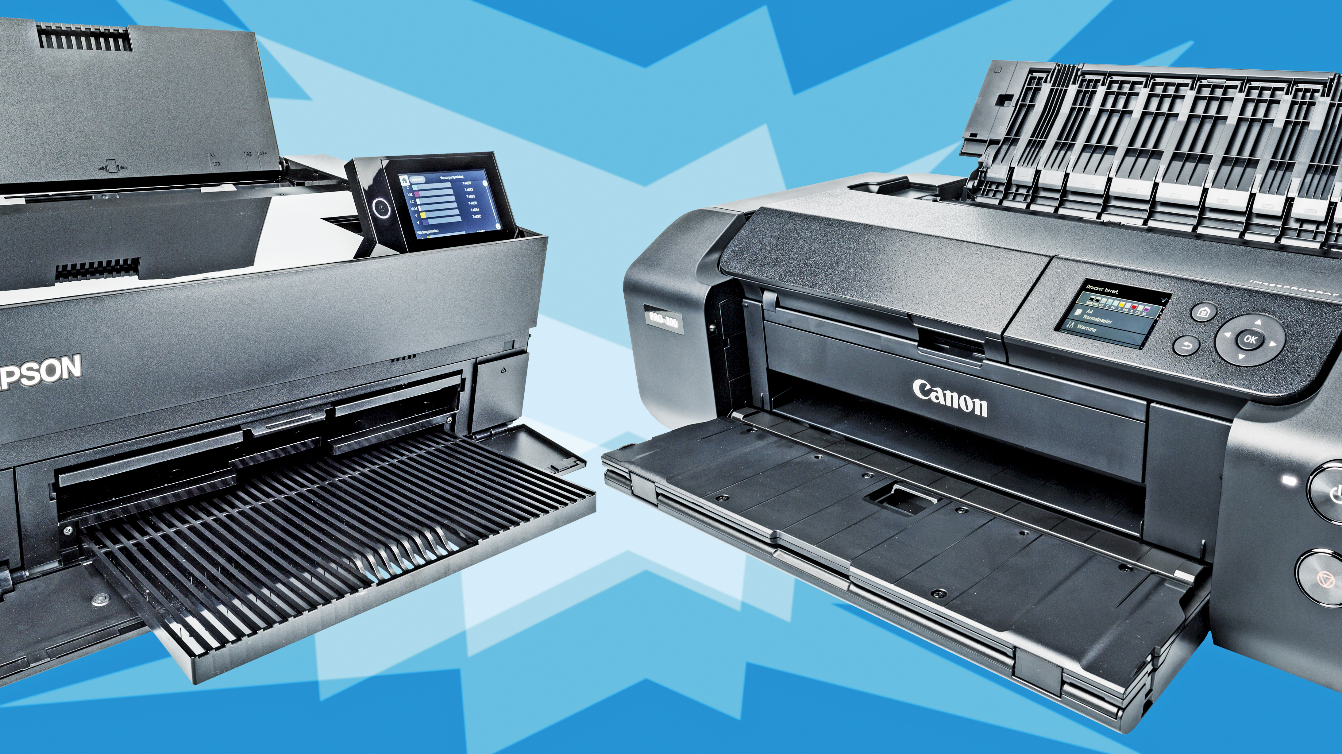 Zwei DIN-A3-Fotodrucker für Profis im Test | heise online