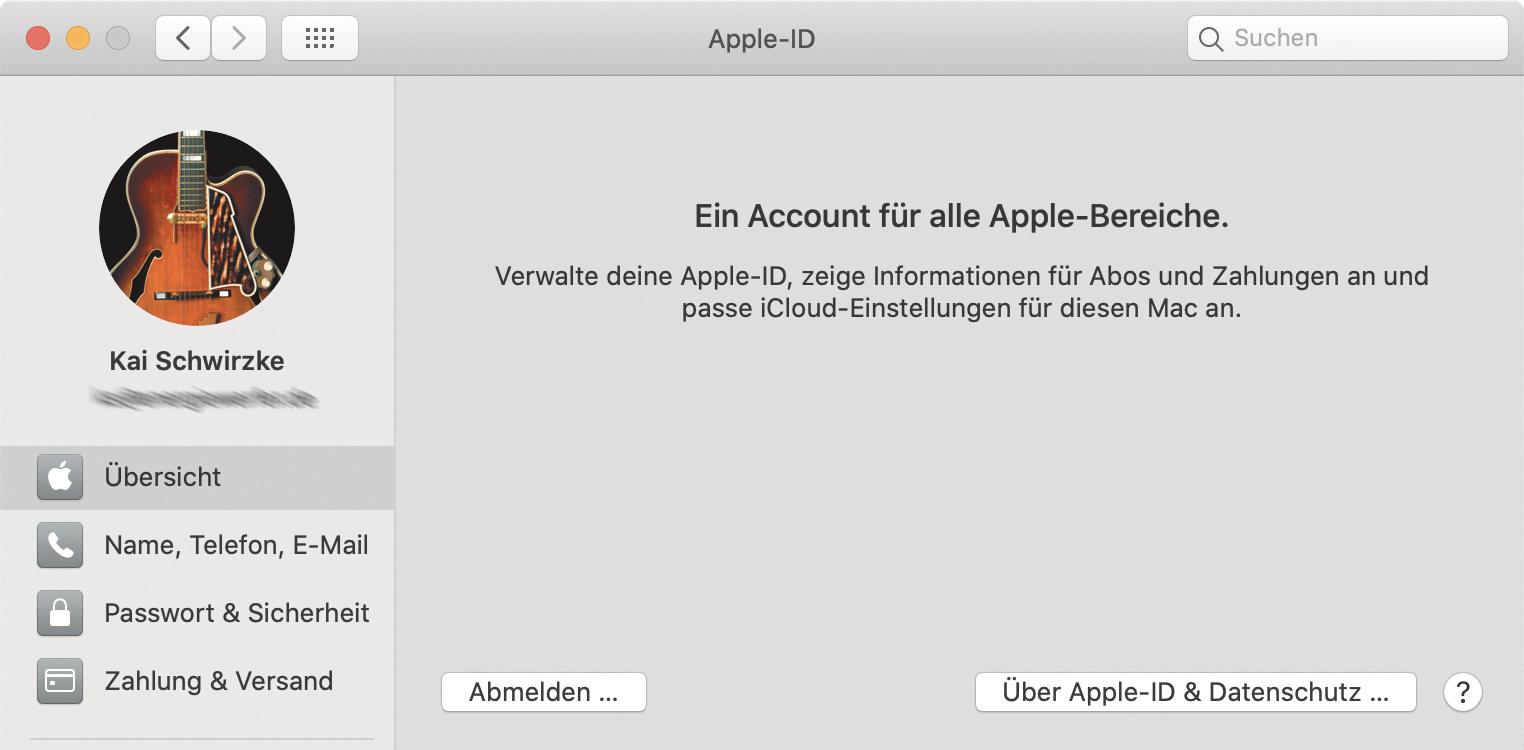 Tipp: Falsch eingegebene Apple-ID am Mac ändern | heise online