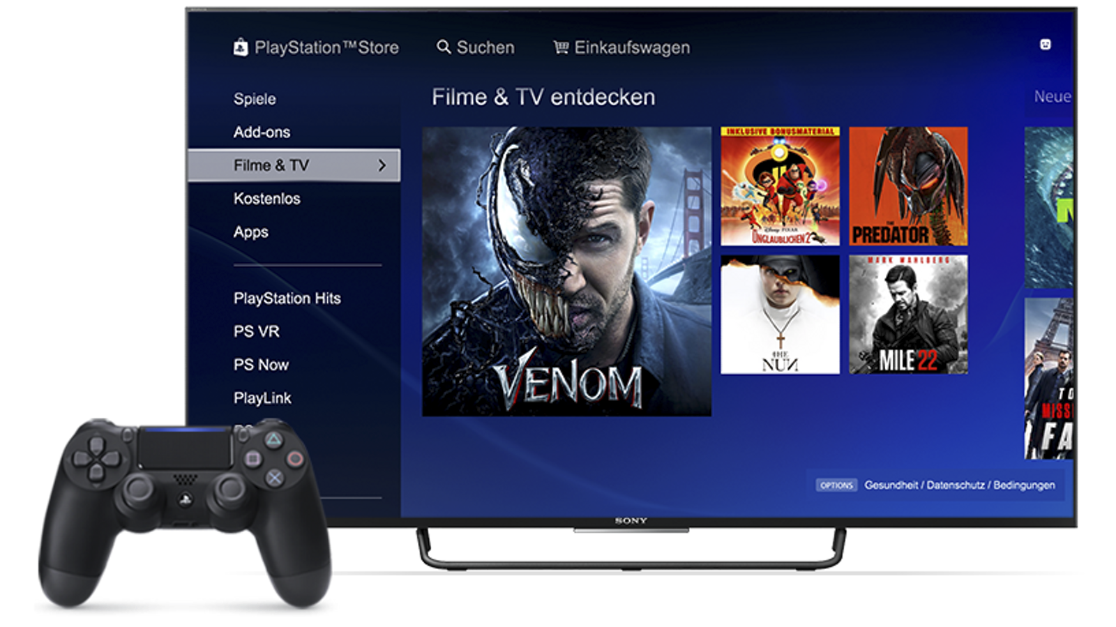 Sony: Keine Filme mehr im Playstation Store | heise online