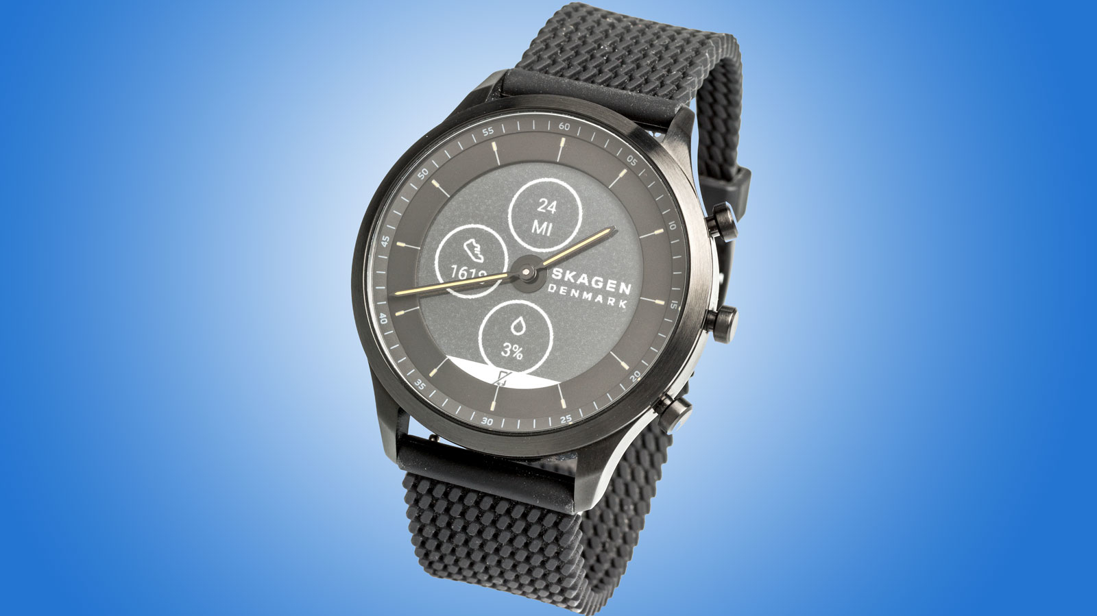 Smartwatch: Hybriduhr von Skagen mit E-Paper-Display im Test | heise online