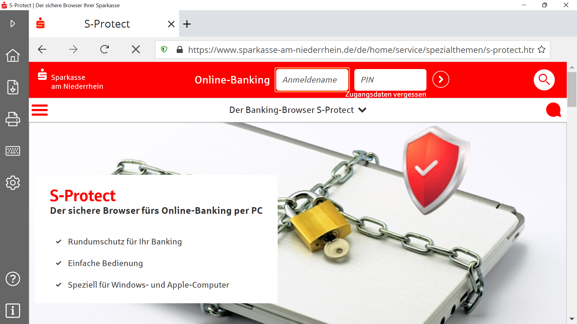 S-Protect: c't entdeckt Sicherheitsmängel in Banking-Software der Sparkasse  | heise online