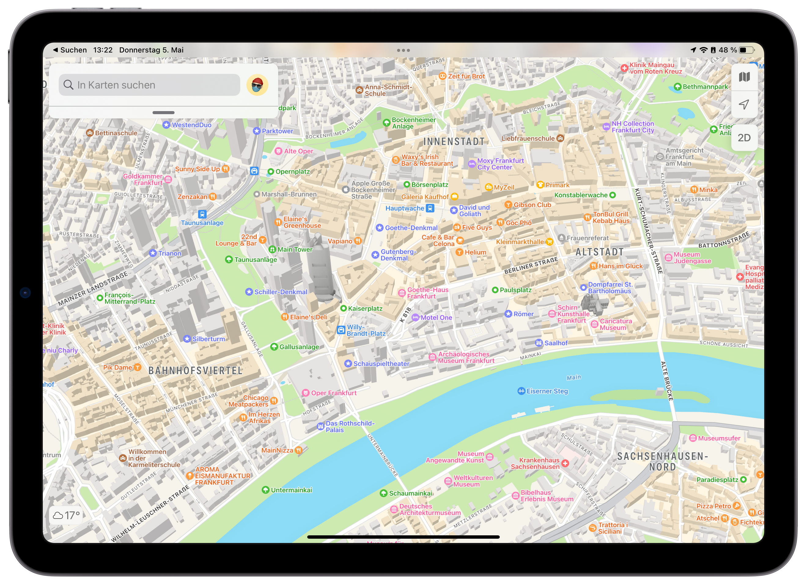 Apple Karten mit neuer Basis im Einsatz – besser als Google Maps?