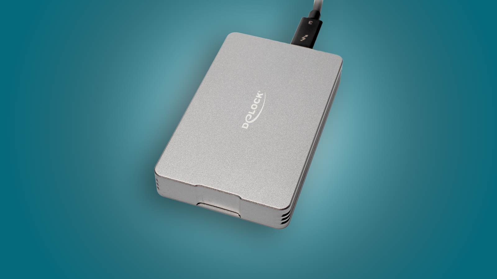 Externes USB4-Gehäuse für NVMe-SSDs von Delock im Test | heise online
