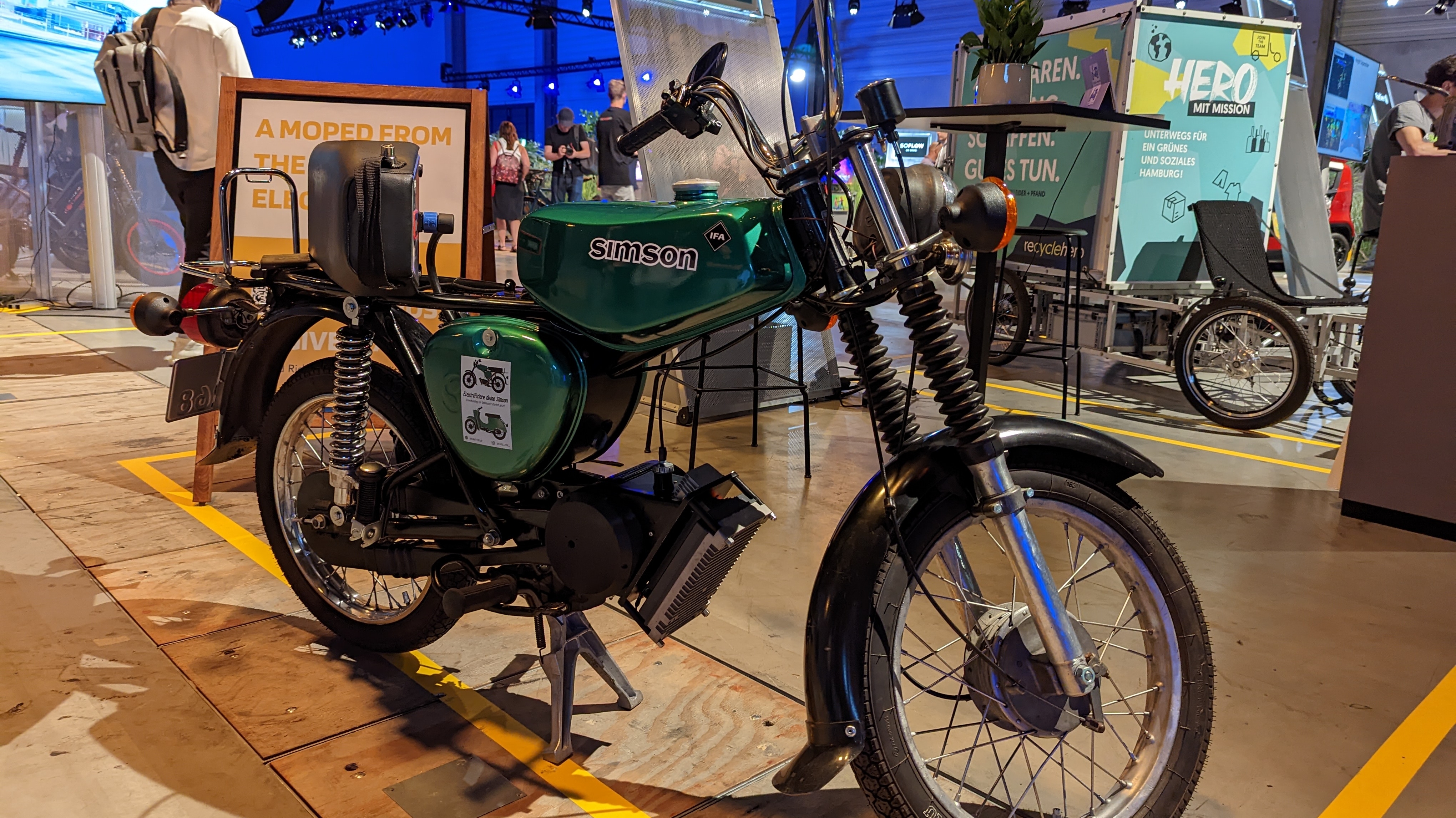 Second Ride: Elektro-Umbausatz für Simson-Mopeds | heise online