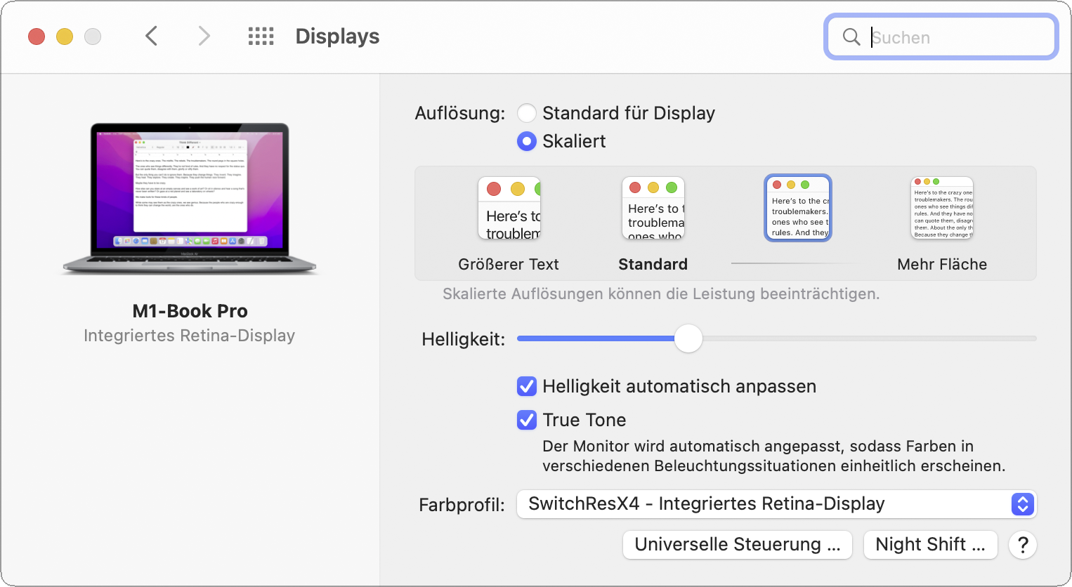 Tipp: Falsches Display-Farbprofil am Mac ändern | heise online